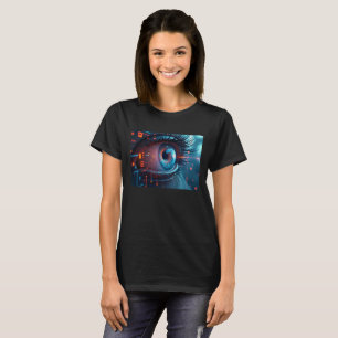 Quantum Öga, svart T-shirt