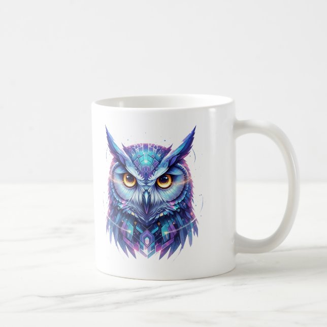 Quantum Owl Spirit of Wisdom Kaffemugg (Höger)