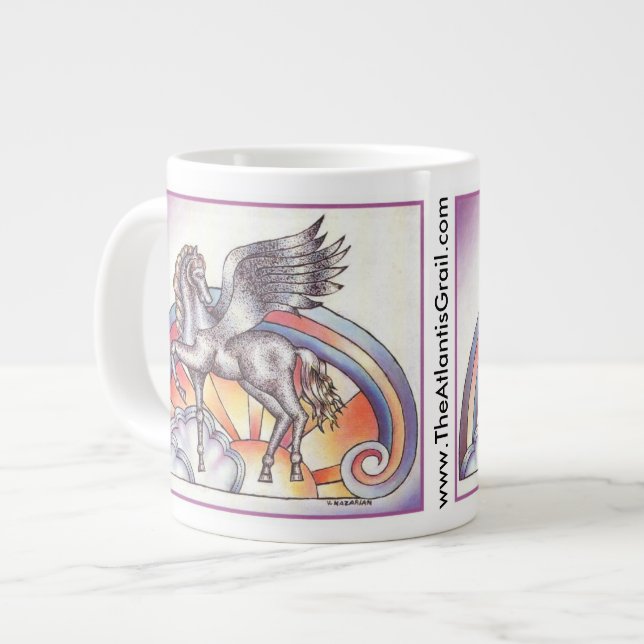 Quantum Pegasus Jumbo Mugg (Framsida vänster)