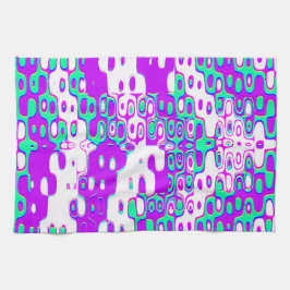 Quantum Physics Geometric Pattern  Kökshandduk