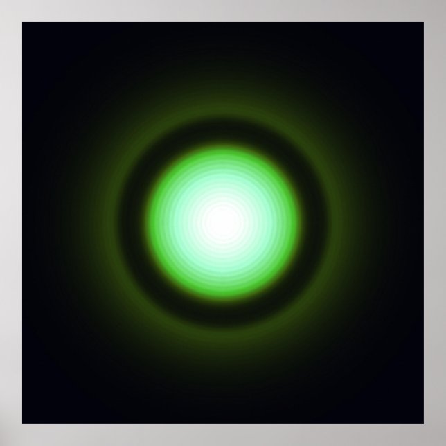 Quantum Physics Geometric Pattern  Poster (Framsidan)