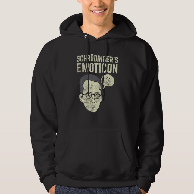 Quantum Physics Schrodingers Cat Hoodie (Framsida)