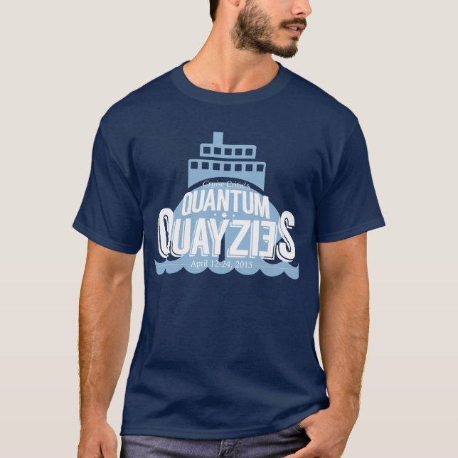 Quantum Quayzie Tee Shirt (Framsida)