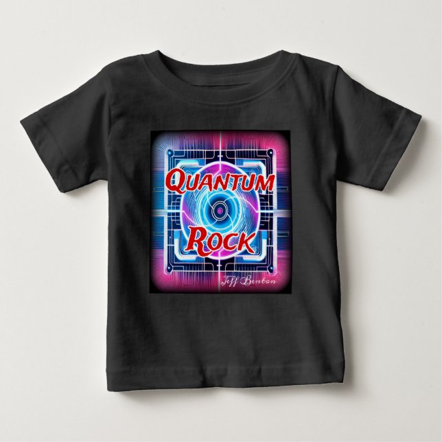 Quantum Rock fläktt-shirt för bebis  T Shirt (Framsida)