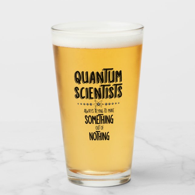 Quantum Scientists Glaskopp (Framsida fylld)