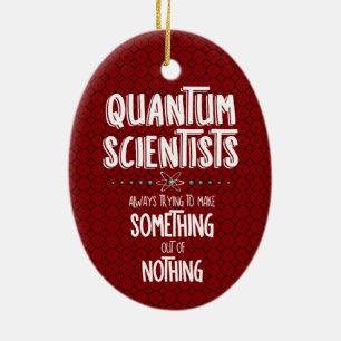 Quantum Scientists Julgransprydnad Keramik