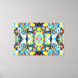 Quantum Selfie of the Planet Earth 60x40 Canvastryck