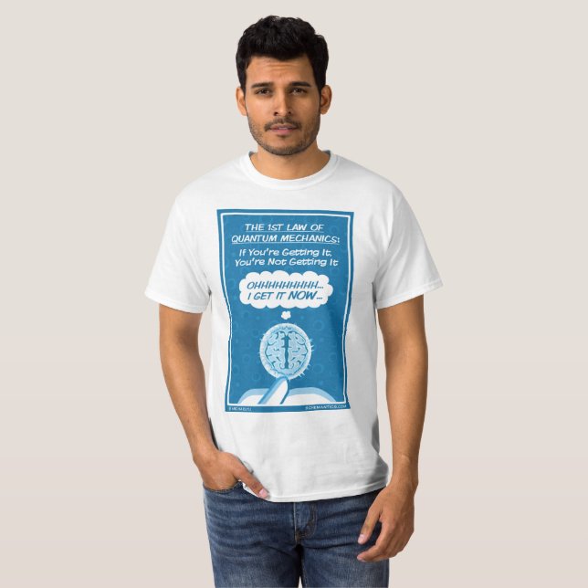 Quantum skrupelmanar T-tröja Tee (Hel framsida)