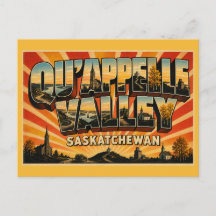 Qu'Appelle Valley Saskatchewan naturskön körled