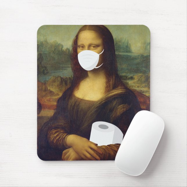 Quarantine Mona Lisa Musmatta (Med mus)