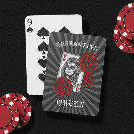 Quarantine Queen Skull & Ro Casinokort