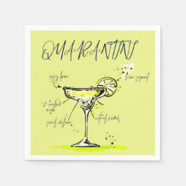 Quarantini Covid Social Isolation Cocktail Recipe Pappersservett