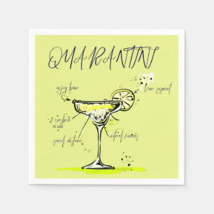 Quarantini Covid Social Isolation Cocktail Recipe Pappersservett