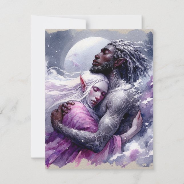 Quaraun & BoomFuzzy - Embrace Inbjudningar (Framsida)