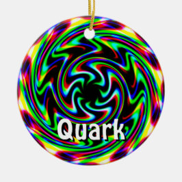 Quark (Ändra Ord) Julgransprydnad Keramik