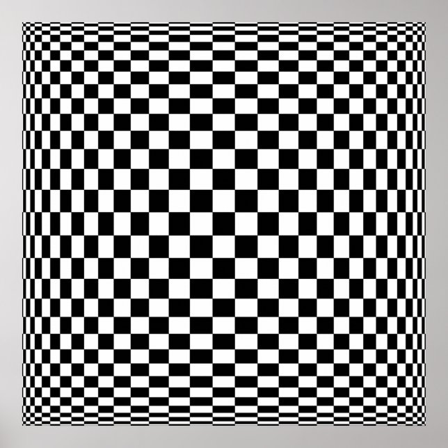 Quark Op Art-Poster Poster (Framsidan)