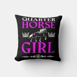 Quarter Horse Girl Kudde