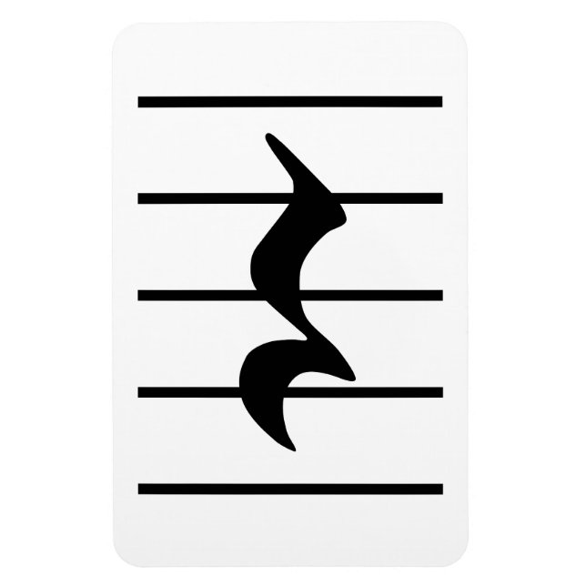 quarter rest magnet (Vertikal)