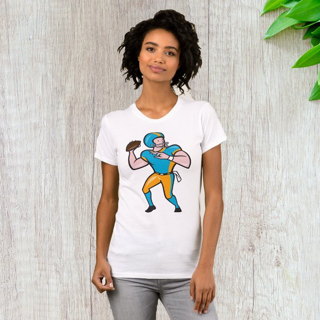 Quarterback Womens T-Shirt (Skapare uppladdad)