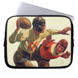 Quarterbacken passerar laptop sleeve