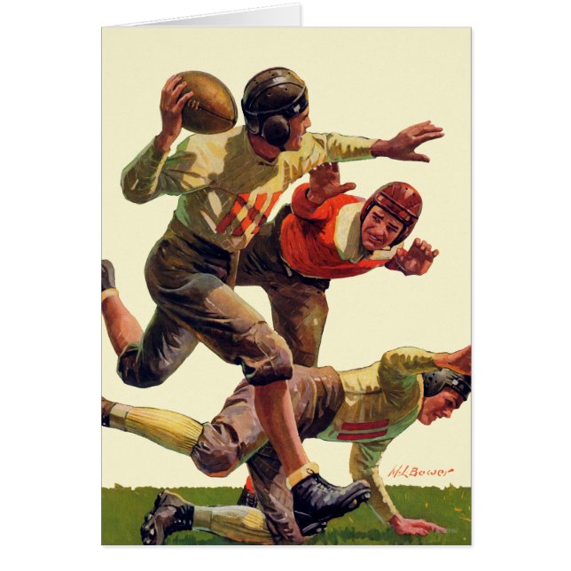 Quarterbacken passerar OBS kort (Framsidan)