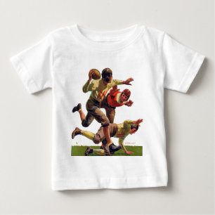 Quarterbacken passerar tee shirt