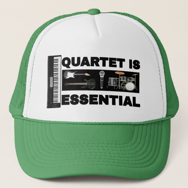 QUARTET ÄR NÖDVÄNDIGT KEPS (Framsida)