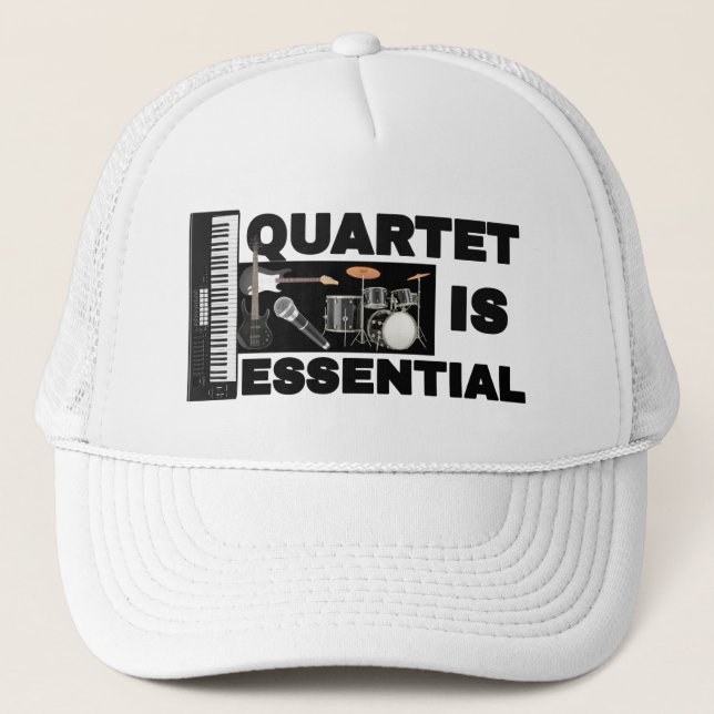 QUARTET ÄR NÖDVÄNDIGT KEPS (Framsida)