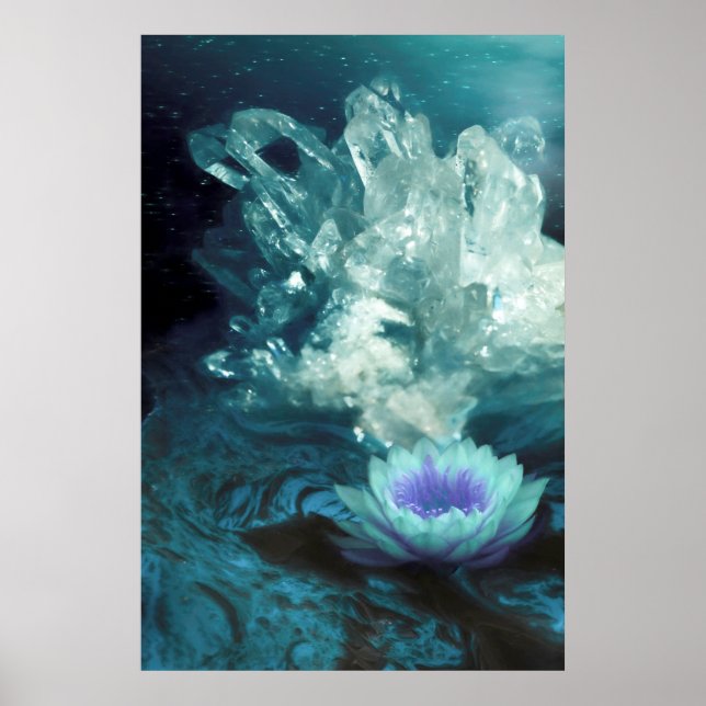 QUARTZ CRYSTAL RIVER POSTER (Framsidan)