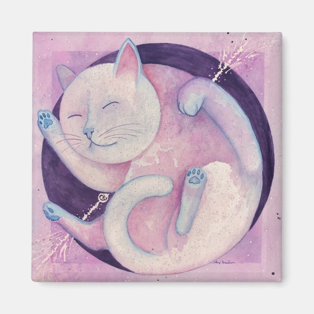 Quasar Cat Magnet (Framsidan)