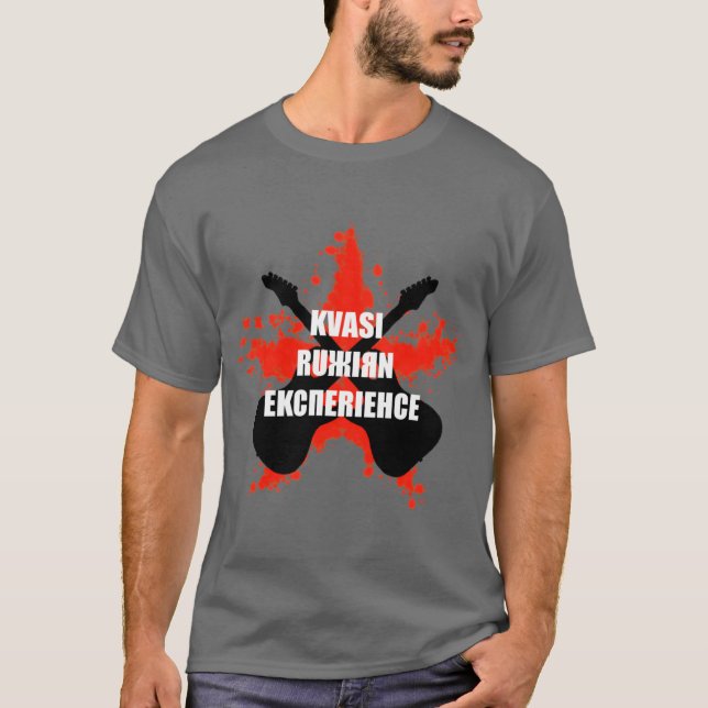 Quasi ryskt erfara tee (Framsida)