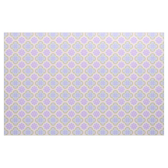 Quatrefoil Pastel Fabric Tyg (Yard)