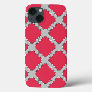 Quatrefolired och grått Fodral-Mate iphone case