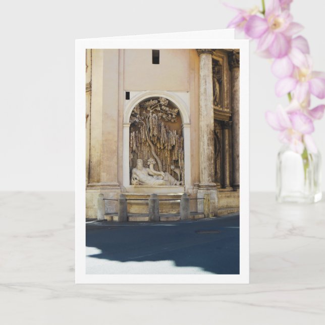 Quattro Fontane, Floden Tibern, Rom, Italien Kort (Orkide)