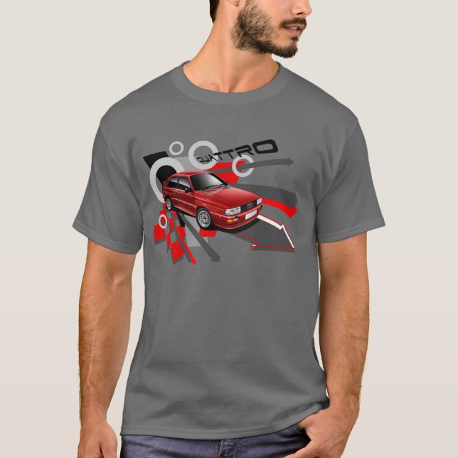 Quattro T-tröja T-shirt (Framsida)