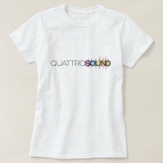 QUATTROSOUND-KVINNA T-TRÖJA T SHIRT