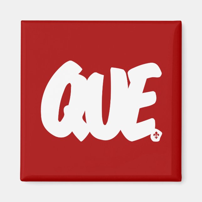 QUE BREV MAGNET (Framsidan)