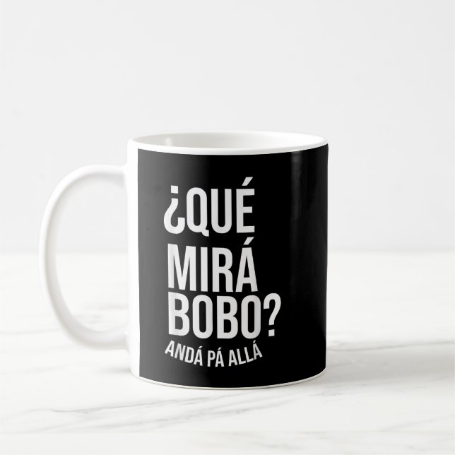 Qué Miras Bobo - Qué Mira Bobo Kaffemugg (Vänster)