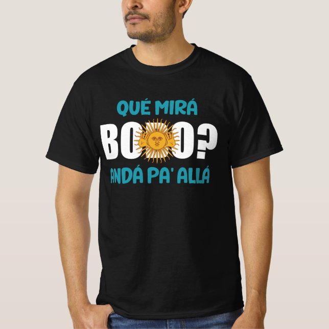 que miras bobo, Qué Miras Bobo, Qué Mira Bobo T Shirt (Framsida)
