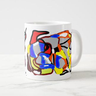 Que Mondo Mugg av NYC Digital Artist Jacob Keum Jumbo Mugg
