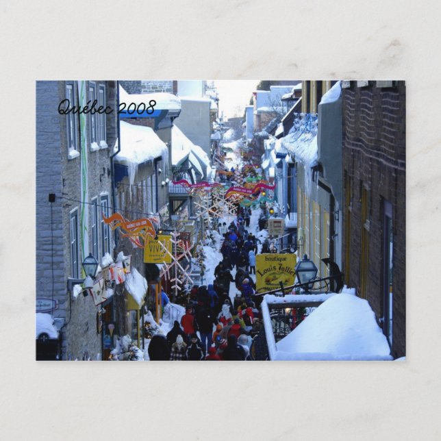 Quebec 2008 vykort (Framsida)