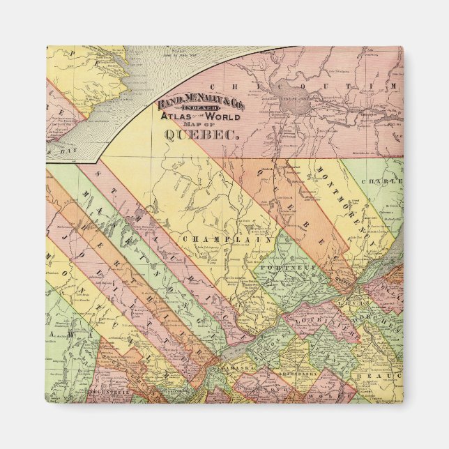 Quebec 2 magnet (Framsidan)