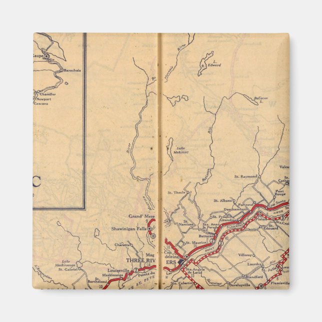 Quebec 4 magnet (Framsidan)