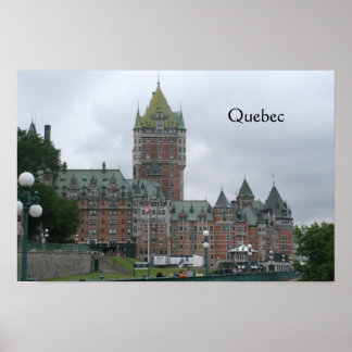 Quebec-affisch Poster