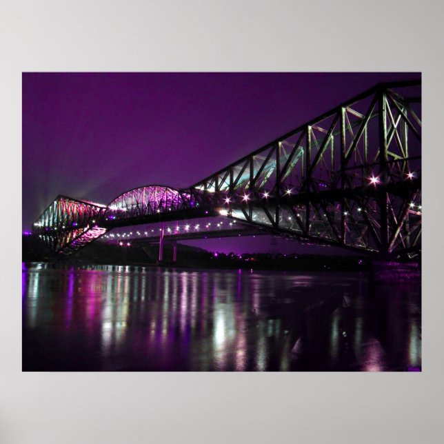 Quebec Bridge Poster (Framsidan)