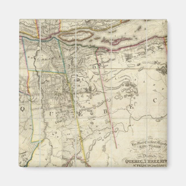 Quebec, Canafa Magnet (Framsidan)