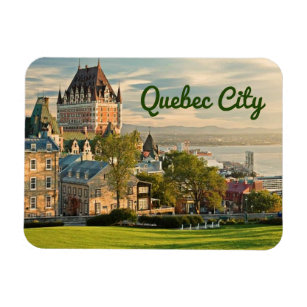 Quebec City Canada stilized Magnet