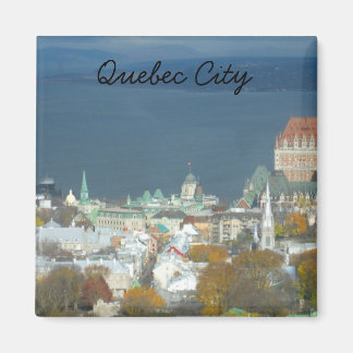 Quebec City Canada Waterfront Magnet