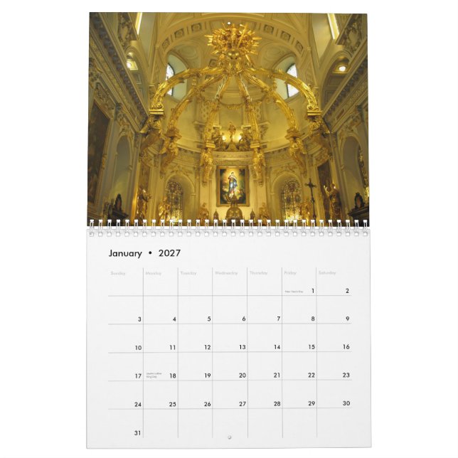Quebec City Canda 2013 reser kalendern Kalender (Jan 2027)