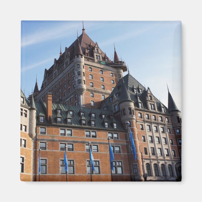 Quebec City Château Frontenac Magnet (Framsidan)